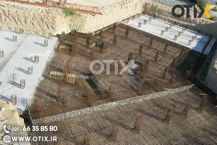 آرماتوربندی قالب بندی فونداسیون