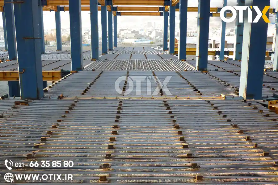 سقف قالب فلزی روفکیس