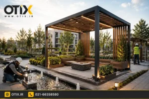 قیمت طراحی اجرا ساخت آلاچیق